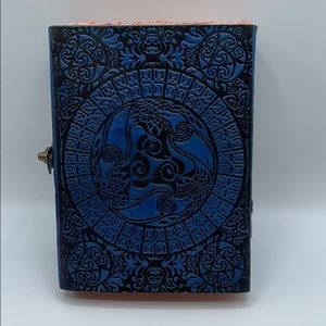 Handmade leather journal